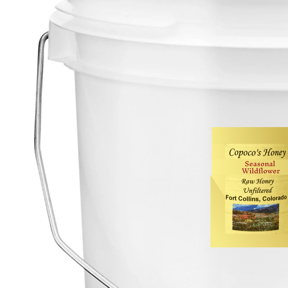 Wildflower Honey Bucket 5 Gallon